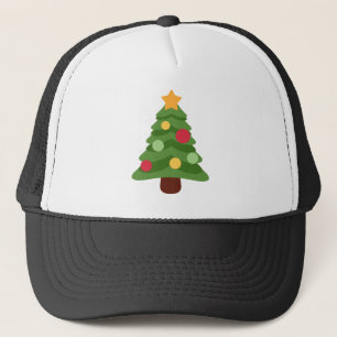 Boné emojis de árvore de natal
