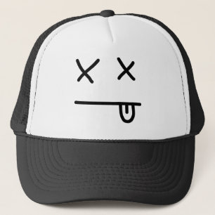 Boné Emoticon para fora passado