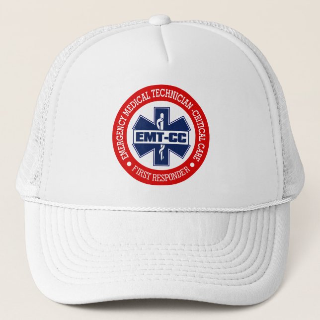 Boné EMT-CC (Emergency Medical Tech - Critical Care) (Frente)