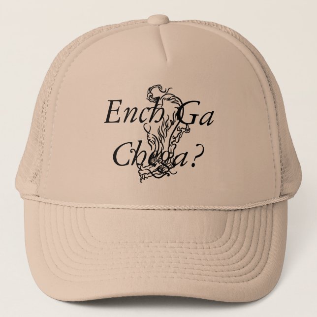 Boné Ench Ga Chega? Chapéu (Frente)