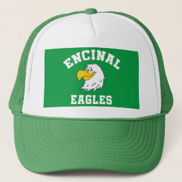 Boné Encinal Eagles Green Trucker Hat