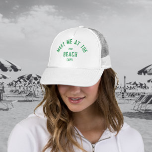 Boné Encontre-me na Praia Personalizado