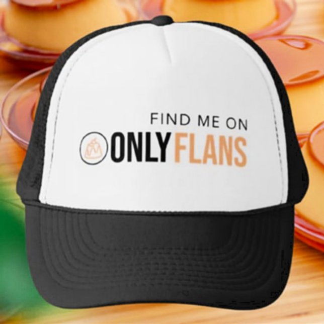 Boné Encontre-me no Only Flans (Criador carregado)