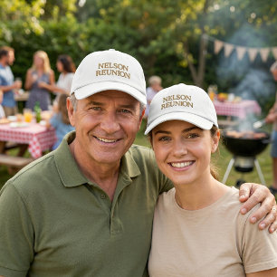 Boné Encontro de Família com Nome Personalizado Monogra