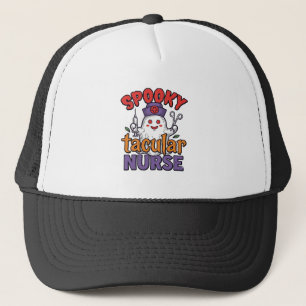 Boné Enfermeira Espetacular Assustadora Camisa de Fanta