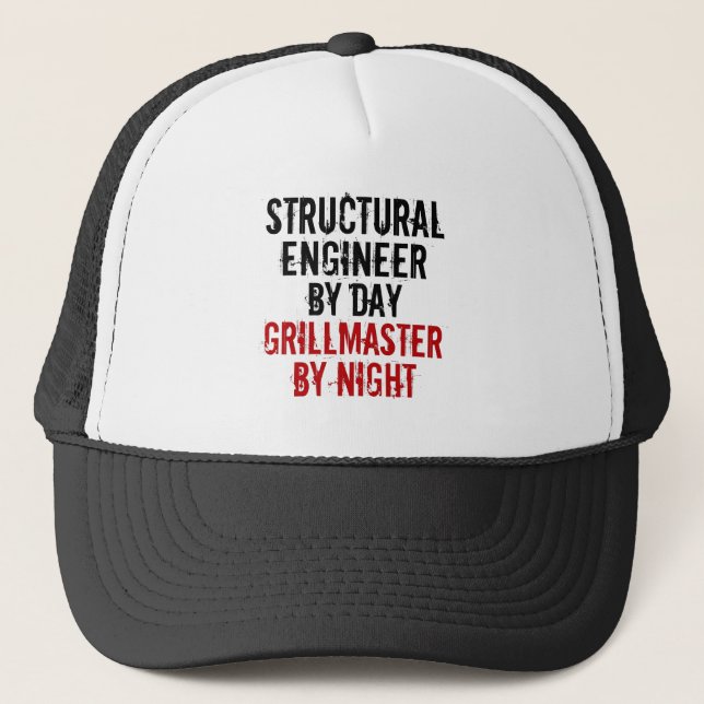Boné Engenheiro estrutural Grillmaster (Frente)