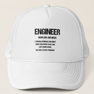 Boné ENGENHEIRO NOUN Engenharia Engraçada Aspas de Gra