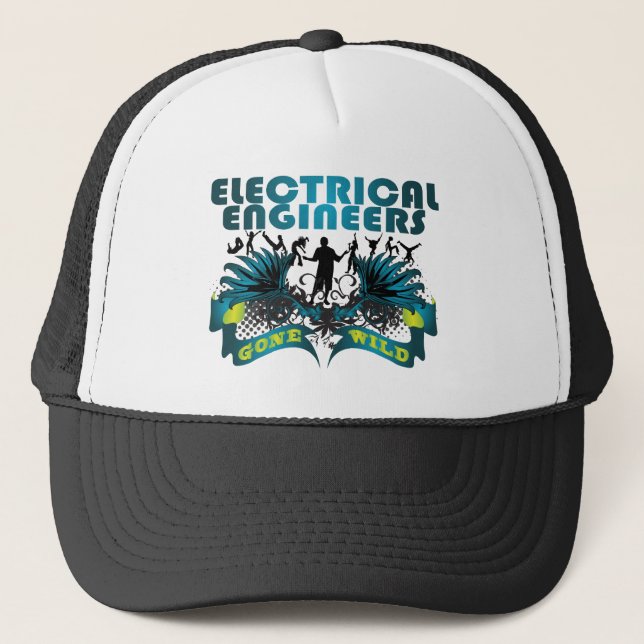Boné Engenheiros electrotécnicos idos selvagens (Frente)
