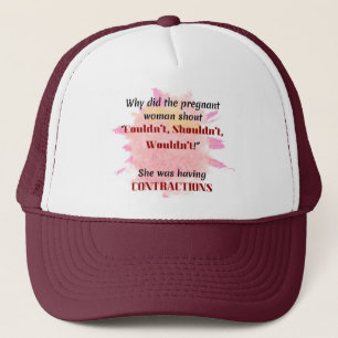 Boné English Teacher Joke Gift Pregnant Joke Gift
