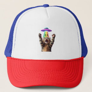 Boné Engraçado Cat Selfie Alienígena OFO Hilariable Per