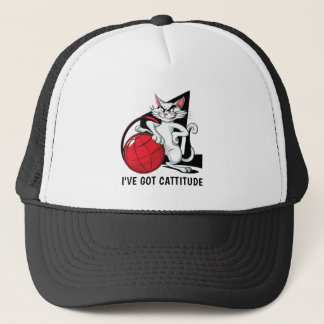 Boné Engraçado Cattitude Cat Hat