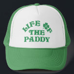 Boné Engraçado Dia de São Patrício Do Grupo Paddy<br><div class="desc">Injete um pouco de humor irlandês na sua Rua. Festividades do Dia do Patrick com nossa coleção de t-shirt espirituosa! Abraçar o encanto irlandês com discursos inteligentes e simples tipografia que se destacam em qualquer multidão. Perfeito para grupos, essas camisetas irradiam charme viscoso e evocam sorrisos em cada volta. Pegue...</div>