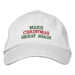 Boné Engraçado Fazer Excelente De Natal Novamente.