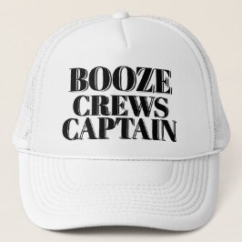 Boné Engraçado Novelty Beball Gift BOOZE TRWS CAPTAIN