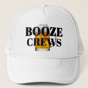 Boné Engraçado Novelty Beball Idea BOOZE CREWS Truc