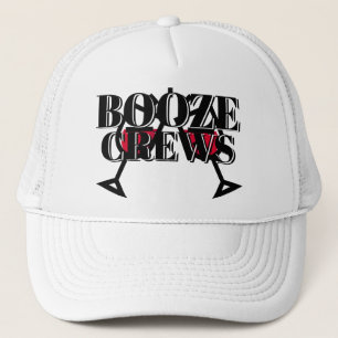 Boné Engraçado Novelty Beball Idea BOOZE CREWS Truc