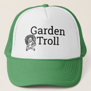 Boné Engraçado Novelty Gardening TROLL GARDEN