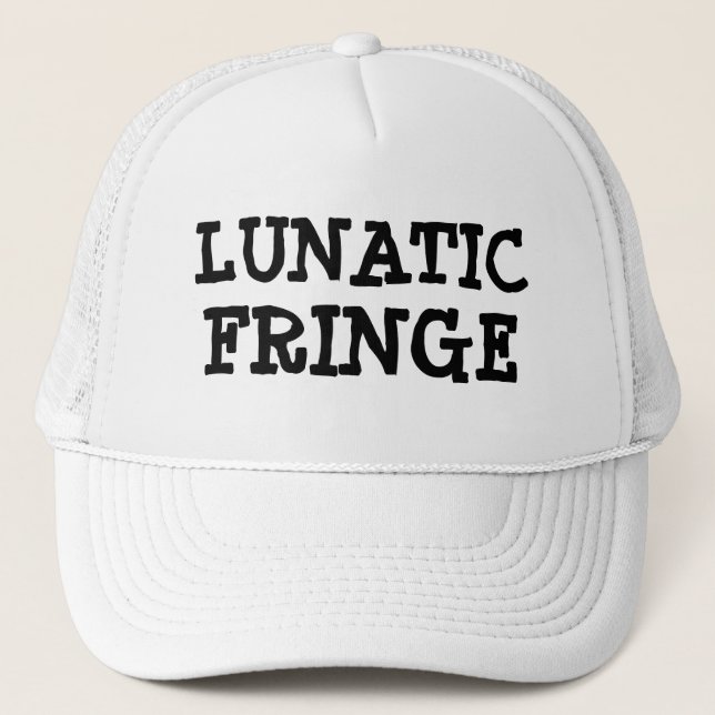 Boné Engraçado Novelty Teen Gamers LUNATIC FRINGE (Frente)