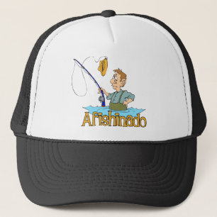 Boné Engraçado Pesca Afishinado