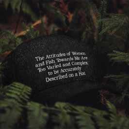 Boné Engraçado pescando chapéu para ele Dia de os pais 