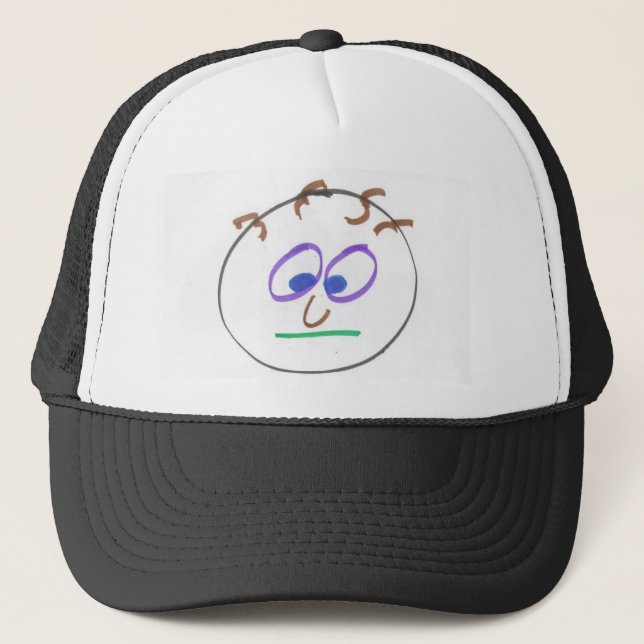 Boné Engraçado Rostos Hat (Frente)