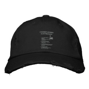 Boné Entendendo os eletricistas - Preto