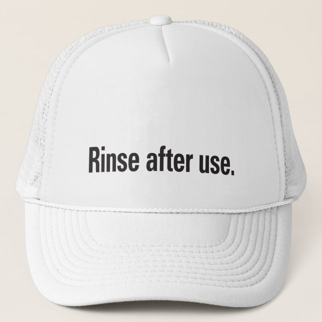 Boné Enxergar após utilização (Frente)