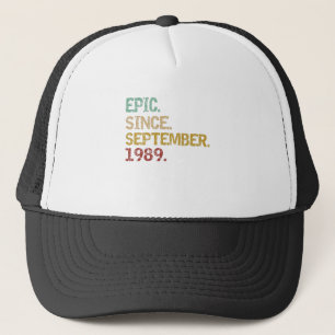 Boné Epic desde setembro de 1989