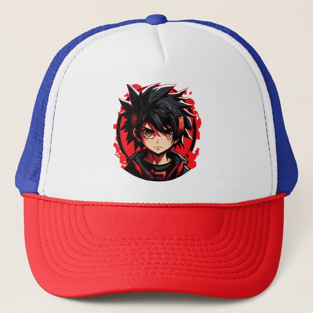 Boné Equipamento Sobrenatural: Garoto de Anime (Frente)