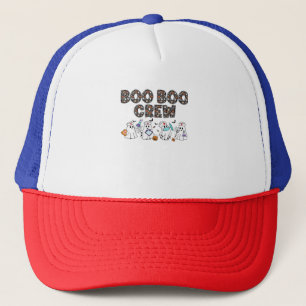 Boné Equipe Boo Boo � Enfermeiras Fantasmas Engraçadas