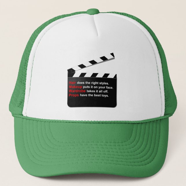 Boné Equipe de cinema ganha fada (Frente)