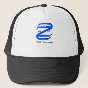 Boné Equipe de Letra Atlética Personalizável Z