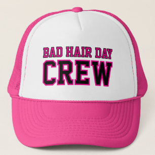 Boné Equipe do Dia de Cabelo Ruim, Personalizado Divert