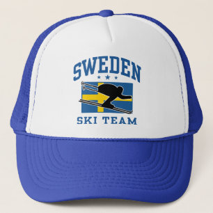 Boné Equipe do esqui da suecia