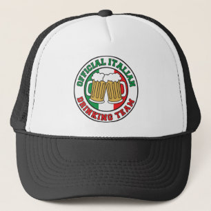 Boné Equipe italiana do bebendo