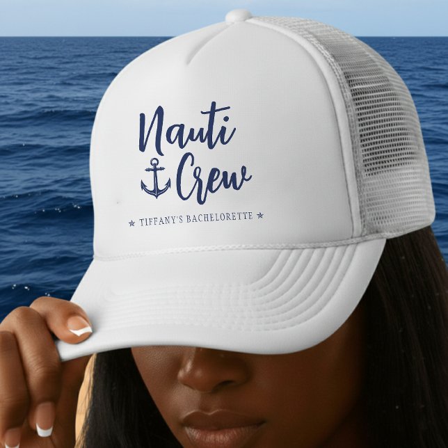 Boné Equipe Nauti Âncora Festa de Despedida de Solteira (Criador carregado)