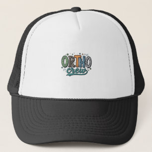 Boné Equipe Orto Vintage Design Vetorial Equipe Odontol
