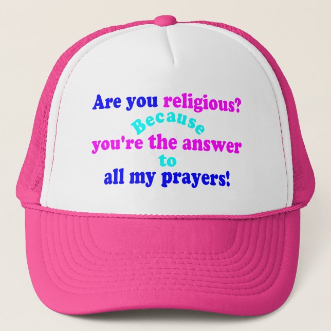 Boné 😁 ✔ és religioso? Porque... Engraçada linha de co (Frente)