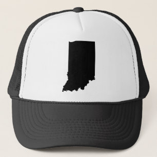 Boné Esboço do estado de Indiana