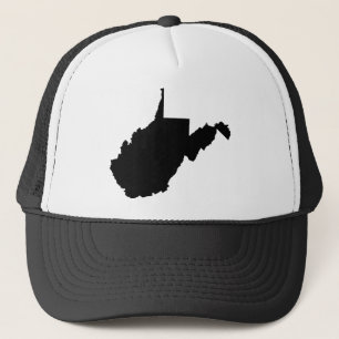 Boné Esboço do estado de West Virginia