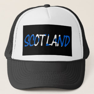 Boné Escócia sobreposta à Scottish Flag hatn