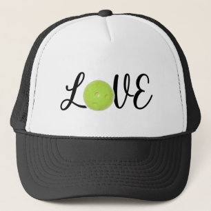Boné Escrita de picleball de amor