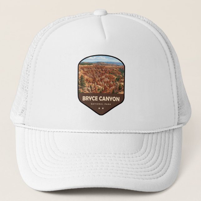 Boné Escudo do Parque Nacional Bryce Canyon (Frente)