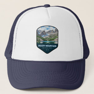 Boné Escudo do Parque Nacional Montanhas Rochosas
