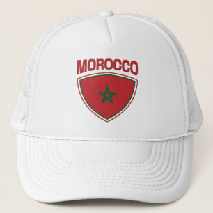 Boné Escudo do Sinalizador Marrocos