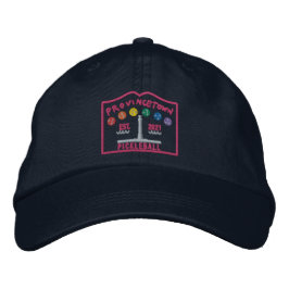 Boné escuro Pickleball EMBROIDEREM