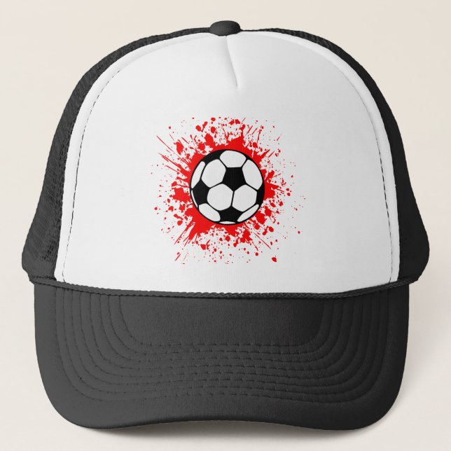 Boné esguicho de futebol. (Frente)