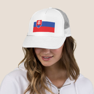 Boné Eslováquia Bandeira Eslovaca Emblema Europa