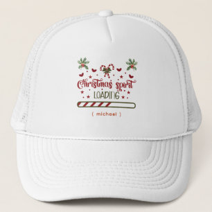 Boné Espírito de Natal Personalizado Carregando