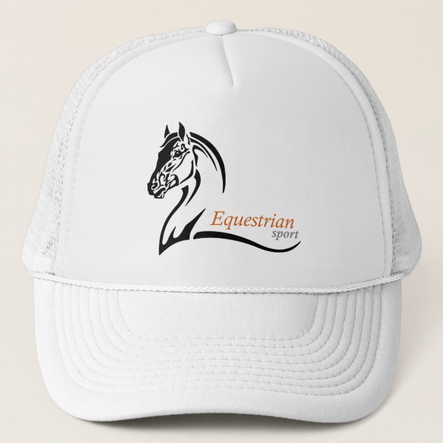 Boné esporte equestre (Frente)